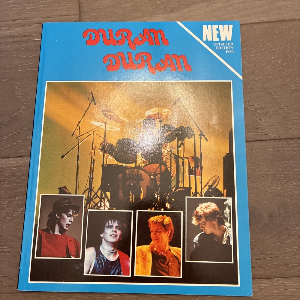 1984 DURAN DURAN Scrapbook – Babylon Books UK b/w photos collectors checklist