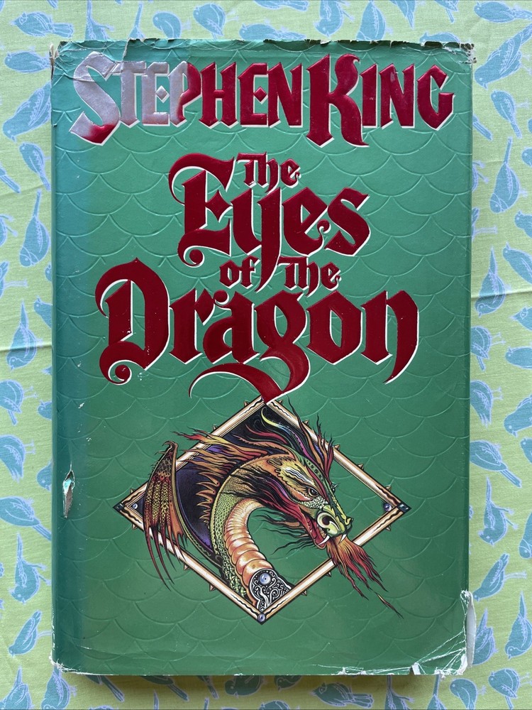 The Eyes of the Dragon by Stephen King (1987 1st/1st Viking HCDJ Illustrated)