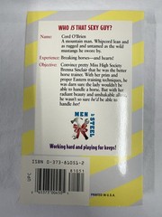 Men At Work Book Lot (6) Romance Literature