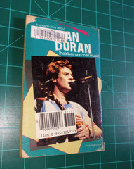 Duran Duran Paperback by Toby Goldstein 1984 former library copy British Pop