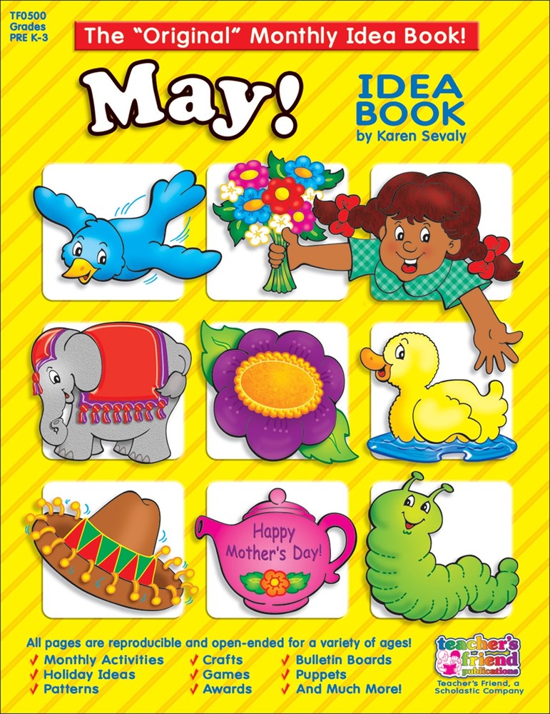 May Monthly Idea Book (The „Original” Monthly Idea Book!) Scholastic paperba…