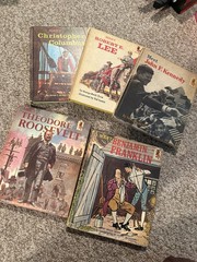 Vintage Meet Series Lot Of 5 Hardcover Biographies Multicolor Illustrated USA