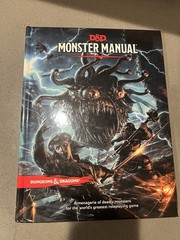 Dungeons & Dragons Book Lot Monster Manual + Player’s Handbook D&D Hardcover