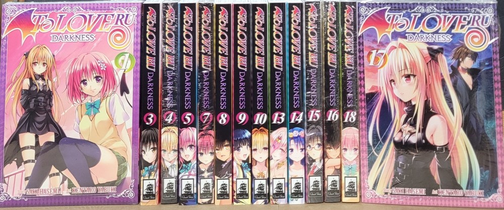 To Love Ru Darkness Manga Vol 1,3-5,7-10,13-18 English Series New Seven Seas