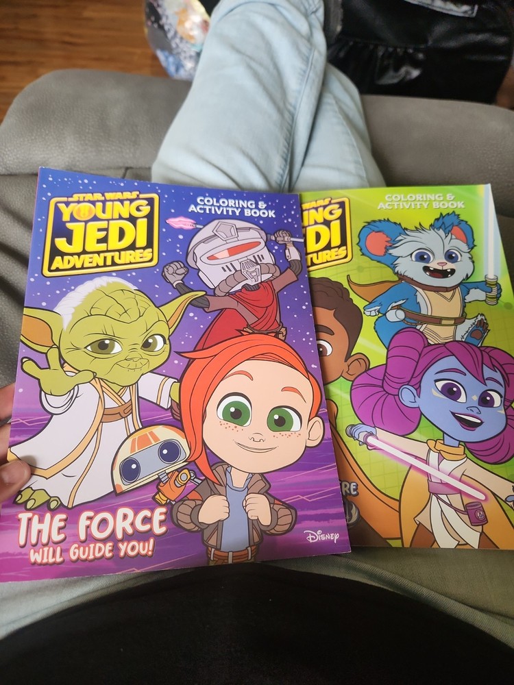 DreamTivity Star Wars Jedi Adventures Friends & Force Coloring & Activity Books