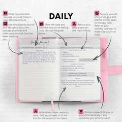 Inspirational Christian Women’s Prayer Journal – 190 Pages, Water-Resistant