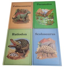 Vintage Rourke Dinosaur Library Series Books 1984 Set of 29 Hardcovers Rare