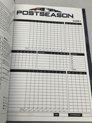 Major League Baseball Official Program: NLCS 2018 Richard Justice MLB Blue PB