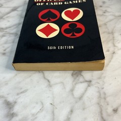 Official Rules Of Card Games 56th Edition Paperback Poker Bridge 1968 Vintage