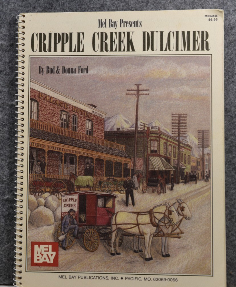 Mel Bay Cripple Creek Dulcimer Songbook Sheet Music and CD 84 Pages