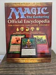 Magic: The Gathering official Encyclopedia vol 2 very good condition