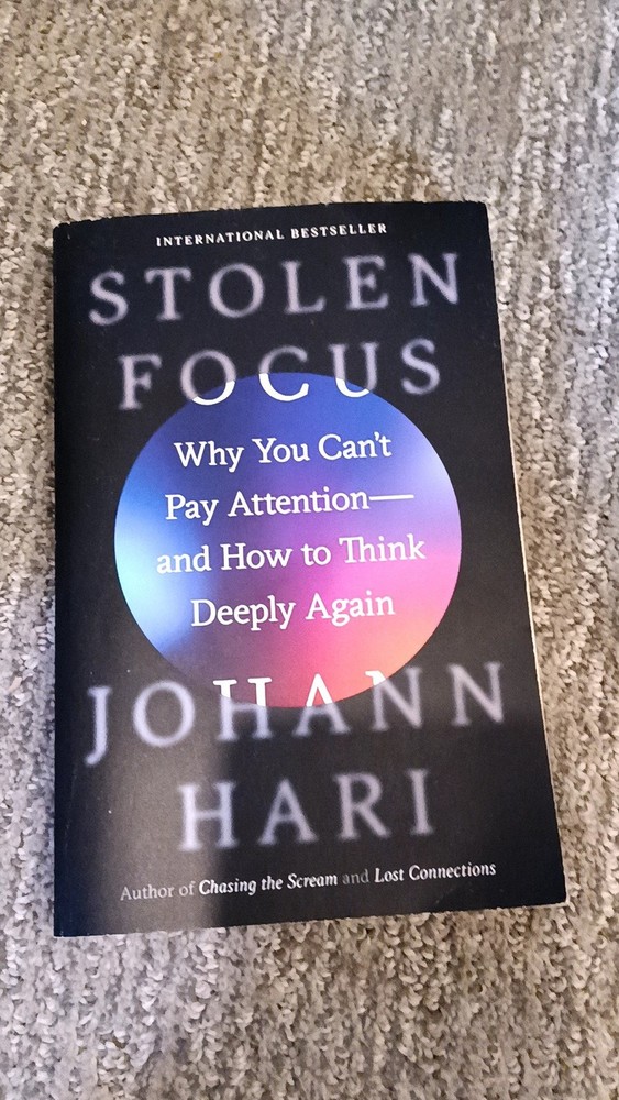 Stolen Focus Johann Hari Trade Paperback (2022) [VG]