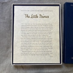 The Little Prince 50th Anniversary Deluxe Edition By Antoine De Saint-Exupery