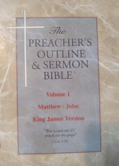 The Preacher’s Outline & Sermon Bible—KJV—-3 Volume Set—-NO SLIPCASE