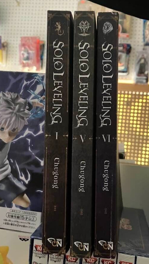 Solo Leveling, Vol. 1,5,6 (3 novel)  Paperback – February 16, 2021