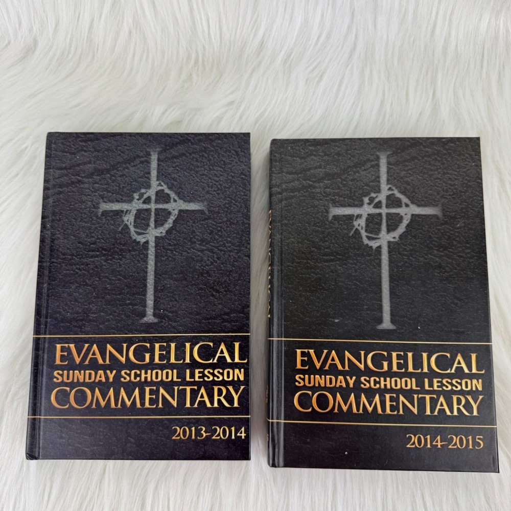 Evangelical Sunday School Lesson Commentary 2013-2014 & 2014-2015 Used Book
