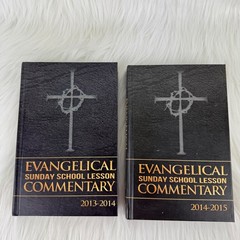 Evangelical Sunday School Lesson Commentary 2013-2014 & 2014-2015 Used Book