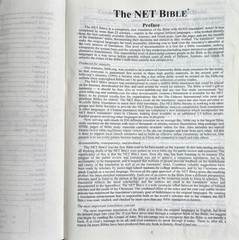 The Net Bible • New English Translation • (2005 • Bonded Burgundy Leather) Good