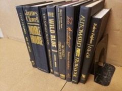 Lot of 10 Hardcover BLACK Book for Decorating Design Staging GOLD/COPPER Letters