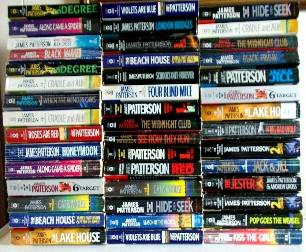 James Patterson Paperback Novels – U-Choose – Flat $4.50 Shipping