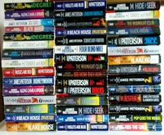 James Patterson Paperback Novels – U-Choose – Flat $4.50 Shipping