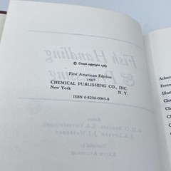 Fish Handling and Processing – Hardcover Book – First American Edition 1967