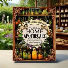 1000+ Forgotten Apothecary Recipes Remedies Book Natural and Herbal Welness