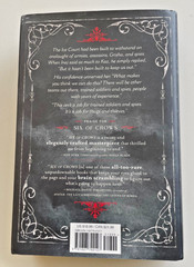 Six of Crows by Leigh Bardugo, 1st ed, 1st printing, w/blk edges, HC, Like New