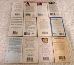 YOUNG ADULT Female Interest 12 PAPERBACK BOOK Lot Retro 80s JEANNETTE EYERLY