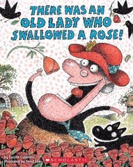 There Was an Old Lady Who Swallowed a R- Lucille Colandro, 0545352231, paperback