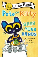 Pete the Kitty: Wash Your Hands (My First I Can Read) – Paperback – GOOD