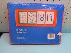 Learning Without Tears 1-2-3 Touch & Flip Sensory Cards- Get Set for School NEW