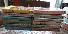 Lot of 12 Moby Books Illustrated Classic Editions Vintage Mini Paperback Books