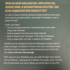 Faith In Times Of Famine By Joseph Prince (Paperback) NEW