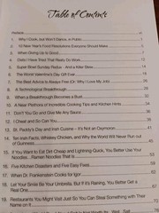 COOKING OUTSIDE THE LINES: MUSINGS OF AN EXTEMPORANEOUS By Warren Caterson