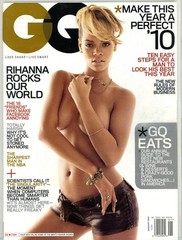 GQ Magazine – January 2010 with Rihanna on the cover