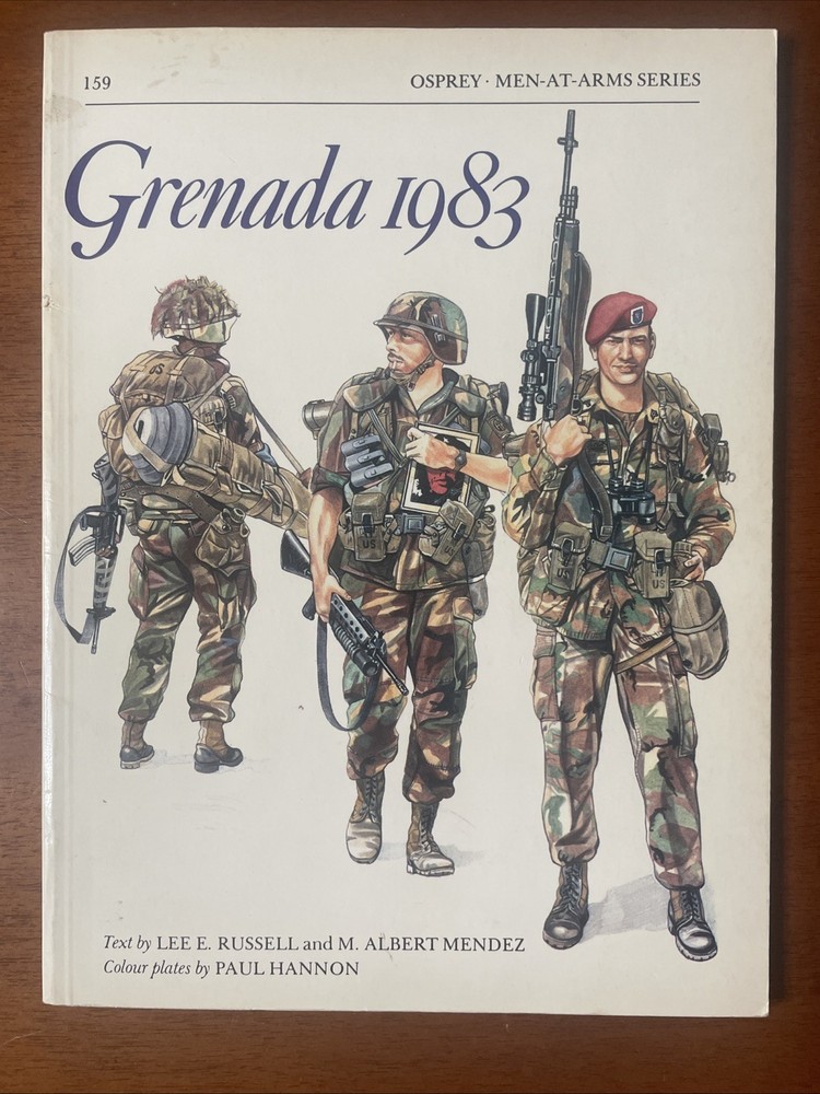 Grenada 1983 – Osprey Men-At-Arms No. 159, 40 Pages, 1985, SB