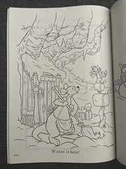 Disney Winnie the Pooh Big Fun Book to Color Puzzles Games and Coloring