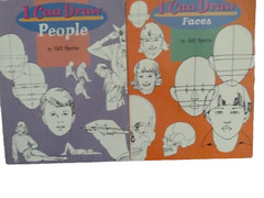 SEVEN (7) paperbacks on HOW TO DRAW…, I CAN DRAW for beginning artists