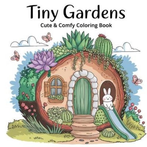 Laura Bidden Tiny Gardens Bold & Easy Coloring Book for Women (Paperback)