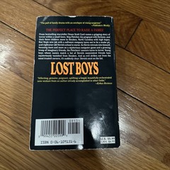 Lost Boys by Orson Scott Card 1993 HarperCollins Horror Paperback Keyhole Cover