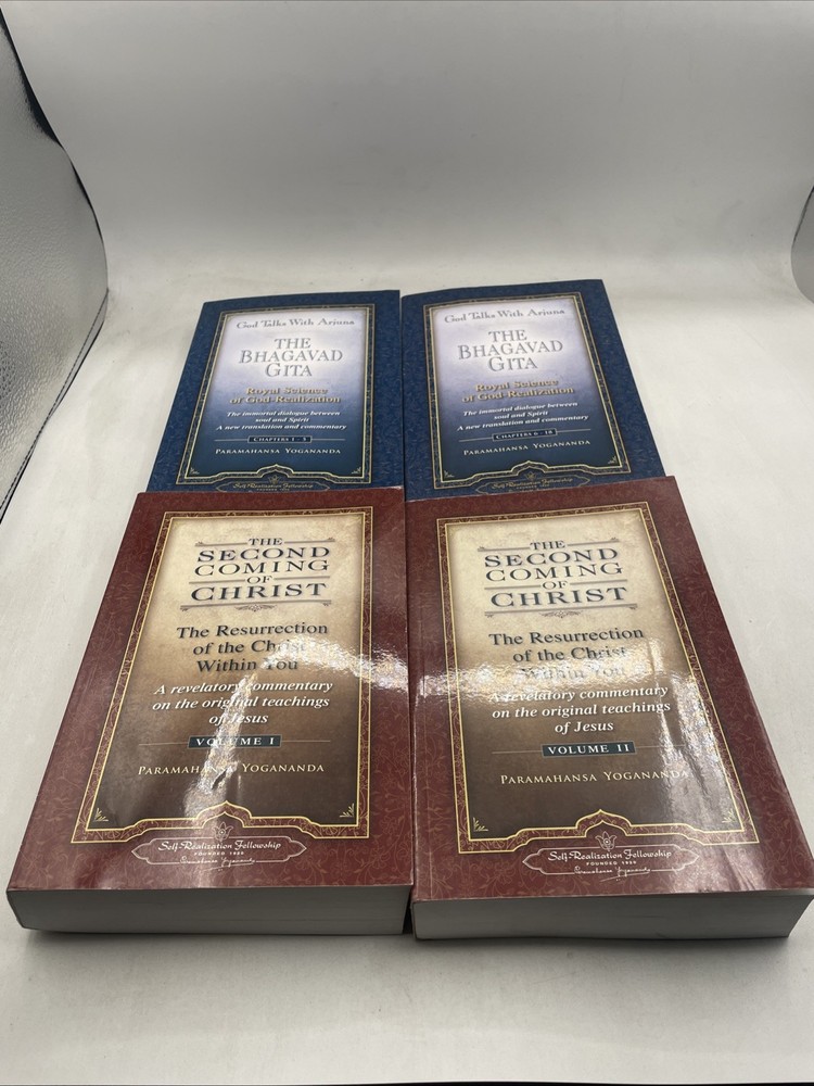 The Bhagavad Gita & The Second Coming Of Christ 4 Volume Set By Paramahansa Yoga