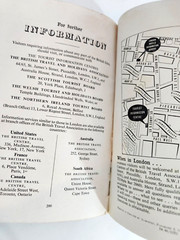 England Vtg 1954 Book Tourist British Travel Association 200 Pages UK Britain