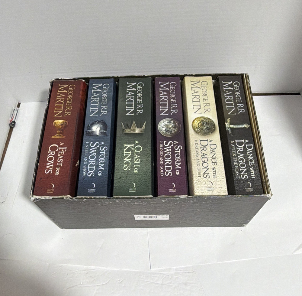 George R.R. Martin A Song of Ice and Fire Paperback Box Set HarperVoyager 2012