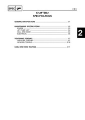 YAMAHA WaveRunner XL800 Service Manual – FIXED – FRONT & BACK – XL FOLDOUT PAGES