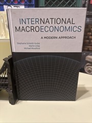 INTERNATIONAL MACROECONOMICS A MODERN APPROACH EDUCATIONAL BOOK HC F2