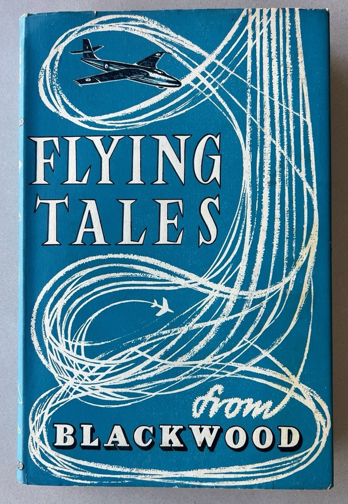 Vintage 1957 Flying Tales From Blackwood Hardcover Book