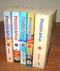 The Ponniyin Selvan Paperback Series 1-5 by Kalki, English Translated Versions