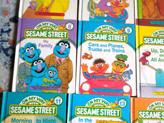 On My Way With Sesame Street Books Set of 11 CTW Big Bird Grover Ernie Bert
