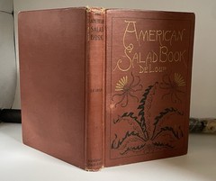 RARE Antique DeLoup American Salad Book 4th Edition Revised, pub. Doubleday 1919
